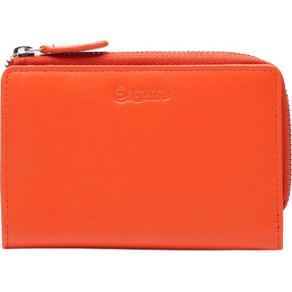 Esquire Pelle Portafoglio Viktoria 62 Wallet Flame Rosso Chiaro-image