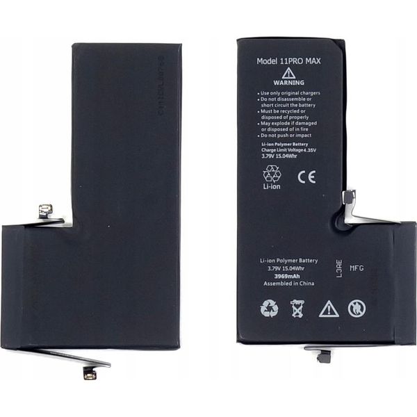 Tradebit Batteria Di Ricambio Compatibile Con Apple Iphone 11 Pro Max - Li-Ion - 3969 Mah-image
