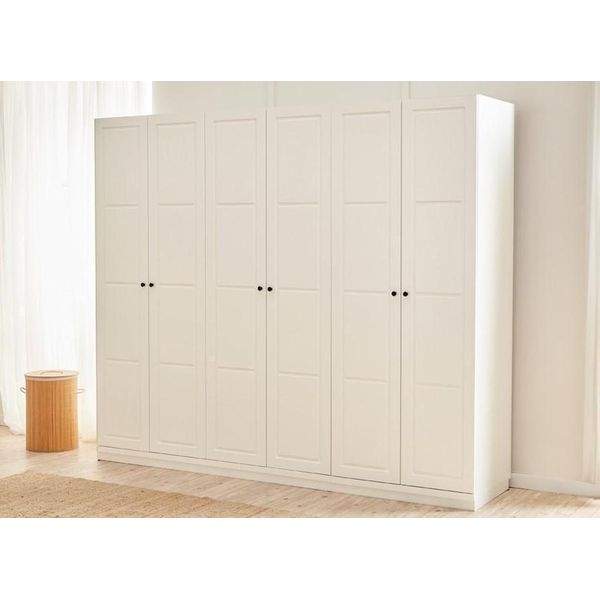 Armadio Bianco Armadio Di Lusso Per La Camera Da Letto Armadio In Legno-image