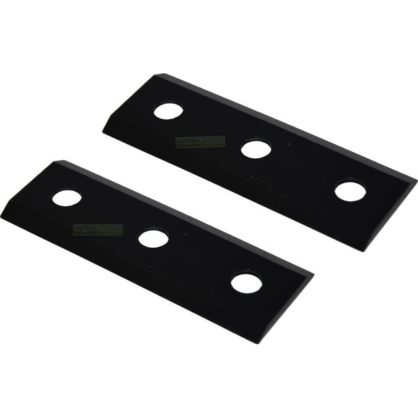 2 X 10,5 Cm Lama Per Cippatrice Lame Di Ricambio Per Cippatrice, Trituratore, Coltello Rotante-image
