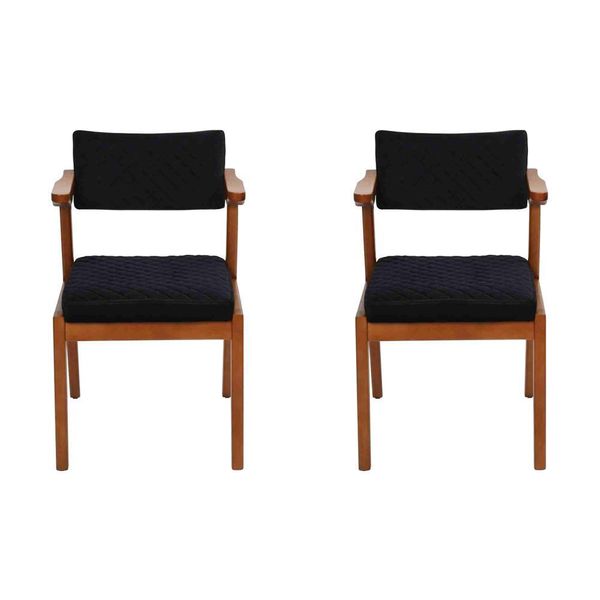 Sedia Per Sala Da Pranzo Mobili Moderni In Legno 2X Sedie Lusso Design Arredamento Nuovo-image