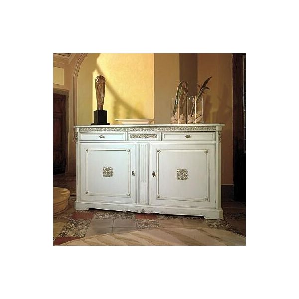 Lusso Italiano Mobili In Legno Credenza Credenza Stile Classico Legno Nuovo-image