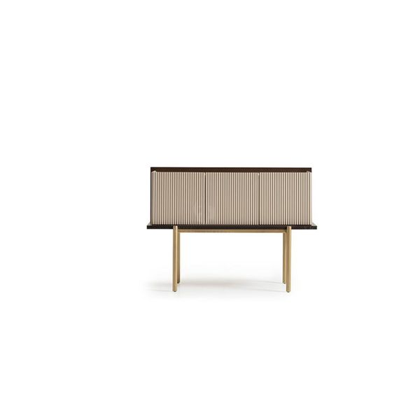 Credenza Credenza Mobile Legno Moderno Beige Mobile Sala Da Pranzo Design-image
