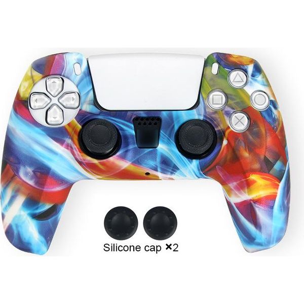 Inf Custodia In Silicone Mimetico Per Il Controller PS5 D-image