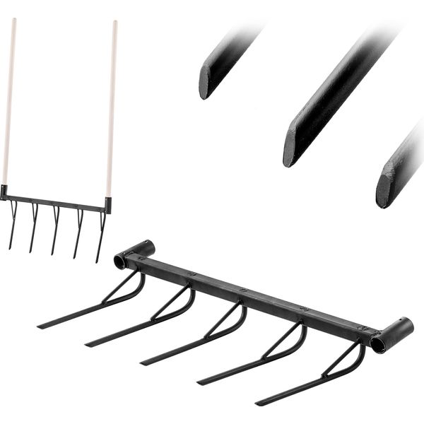 Coltivatore Manuale Kadax A 5 Denti, Per Dissodare Il Terreno, Senza Impugnatura-image