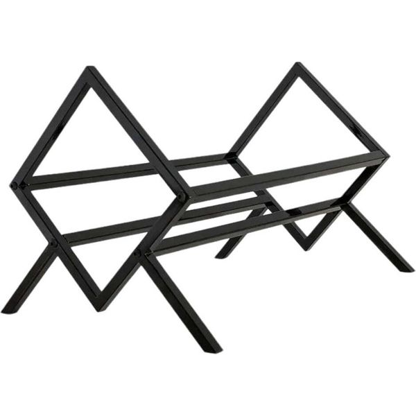 Sistema Di Stoccaggio Lp - Nero - Mobiletto Per Lp - Supporto Per Lp - Scaffale Per Lp - Organizzatore Per Lp - Sistema Di Stoccaggio Per Lp-image