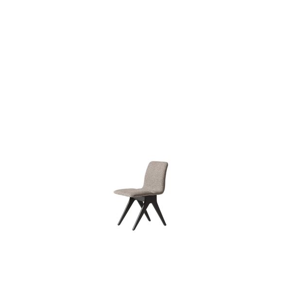 Gruppo Sedie Sedie Da Pranzo Sedia Da Cucina Grigio Sedia In Legno 6Pcs Tessuto-image