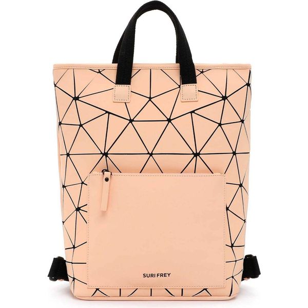 Suri Frey Zaino Con Scomparto Per Laptop Suri Sports Jessy-Lu City Backpack Apricot Albicocca-image