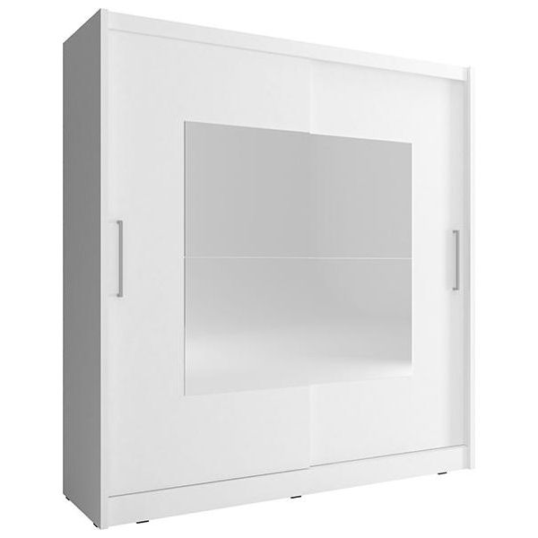 Armadio Di Design Armadi Scorrevoli Ante Scorrevoli In Legno Armadio 180 Cm-image