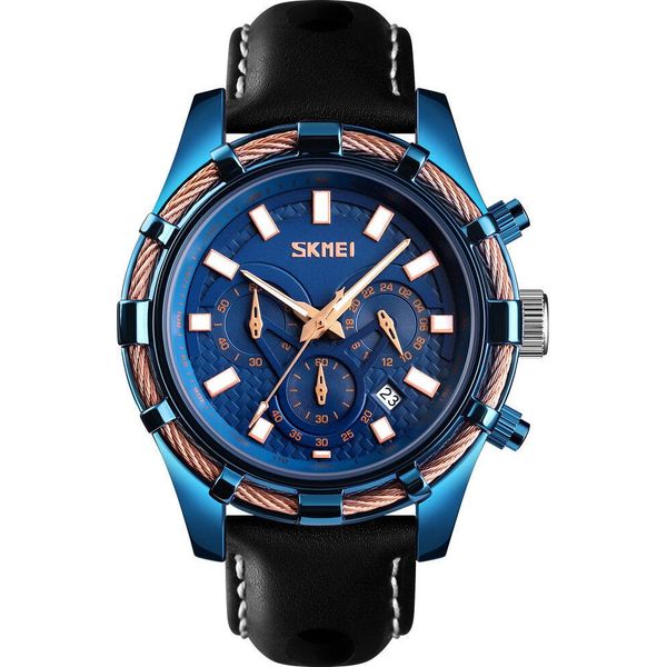 Skmei Moda Sportuhr Uomo - Blu-image