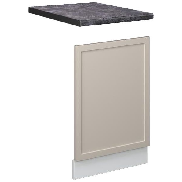 Vicco Pannello Frontale Fame-Line, 45 Cm , Pl Antracite, Grigiobeige/Bianco-image