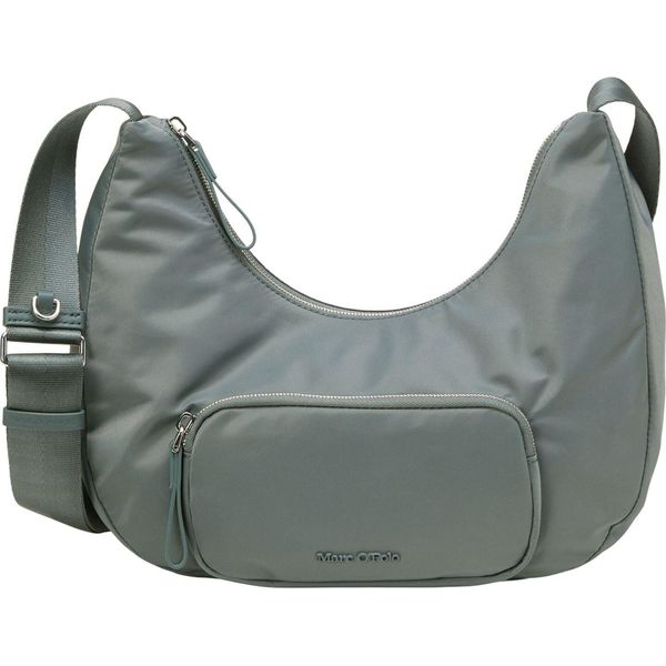 Marc O'polo Borsa A Tracolla Nanja Crossbody Bag Deep Emerald Grigio Cadetto-image