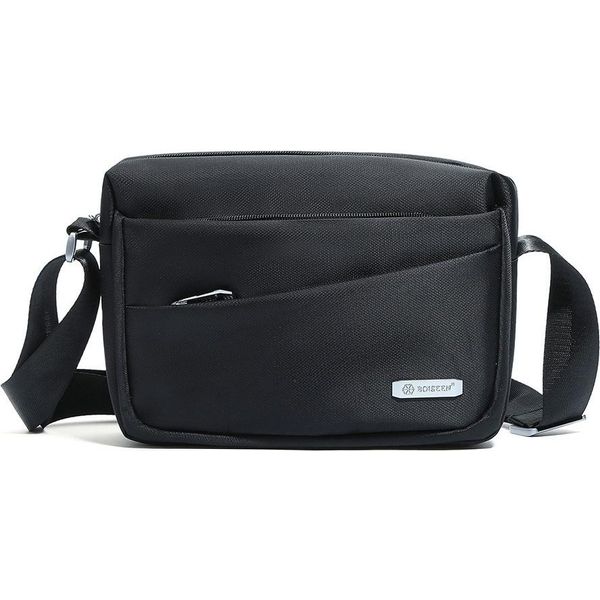 Borsa A Tracolla Da Uomo Boiseen TR-36222 - Nero KP36222-image