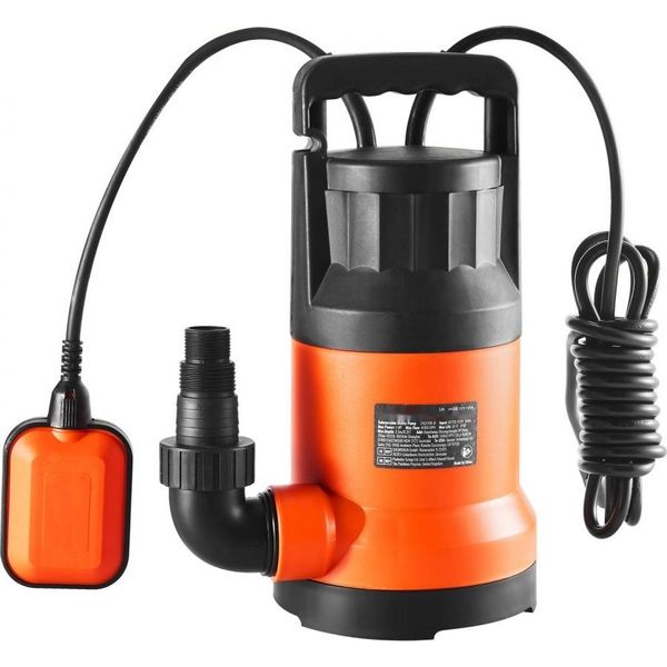 Pompa Sommergibile Per Acque Reflue - 400W - 9500L/H - 7,9M Di Prevalenza - Pompa Per Acqua Per Impianti Ad Angelo E Smaltimento Acque Reflue-image
