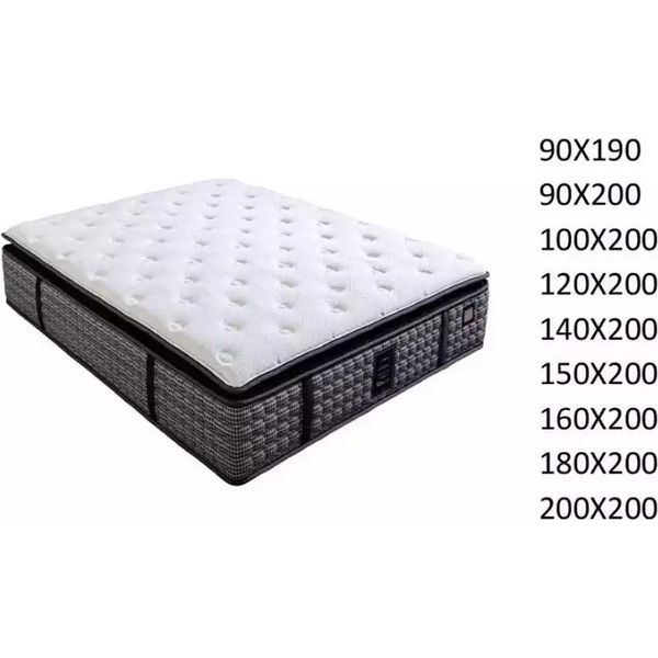 Materasso Materasso King Size Di Alta Qualità Da 50 Cm Spessore Estremo 180X200 Cm-image