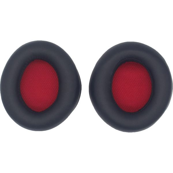 Inf Cuscinetti Auricolari Di Ricambio Per Cuffie Focal Listen Pro Nero+Rosso-image