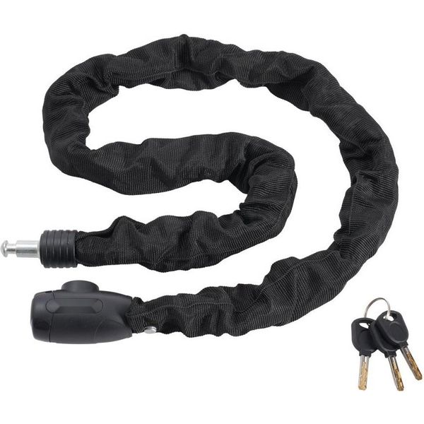 Lucchetto A Catena Per Bicicletta 1,2 M - Lucchetto A Combinazione 8 Mm - Lucchetto Per Bicicletta A Prova Di Furto - Lucchetto A Catena Di Sicurezza Per Biciclette-image