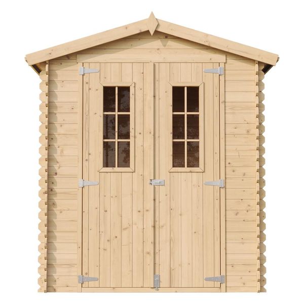 Timbela M367C+M367G Casetta Da Giardino In Legno - Pavimento Impregnato 1,98 M2-image