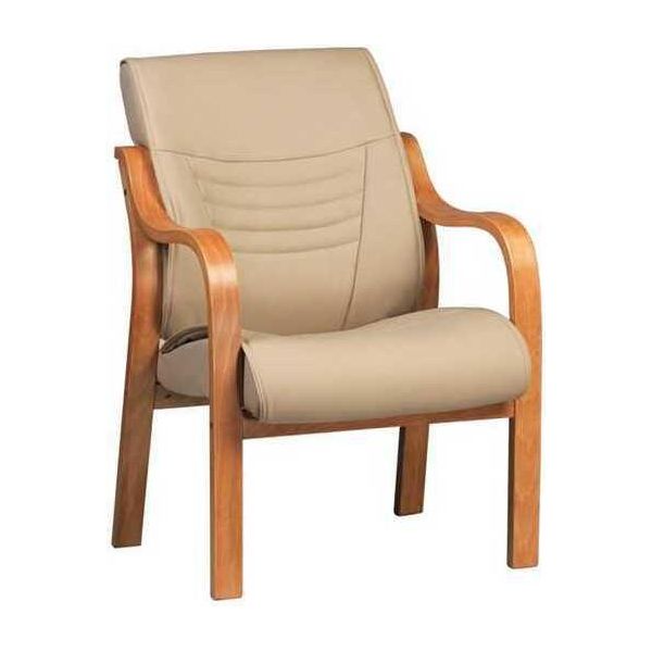Sedia Ecopelle Design Sedia Imbottita Sedie Beige Sedia Da Pranzo Sedia Da Ufficio-image