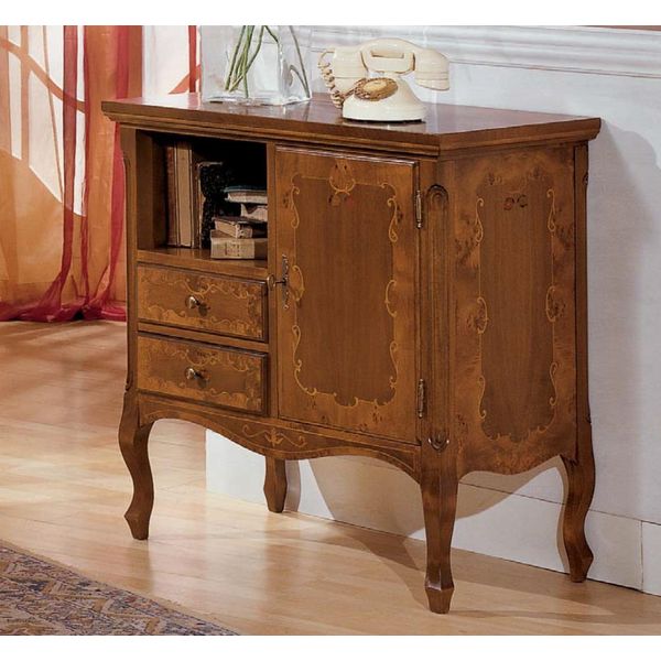 Cassettiera Classica Armadi In Legno Mobili Consolle Mobili Italiani Marrone-image