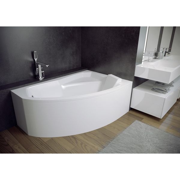Vasca Da Bagno Non Sagomata Vasche Da Bagno Ad Angolo Design Vasche Da Bagno Acrilico Bianco Nuovo-image