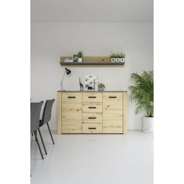 Cassettiera Di Design Credenza Classica Soggiorno Legno Moderno Lusso Nuovo-image