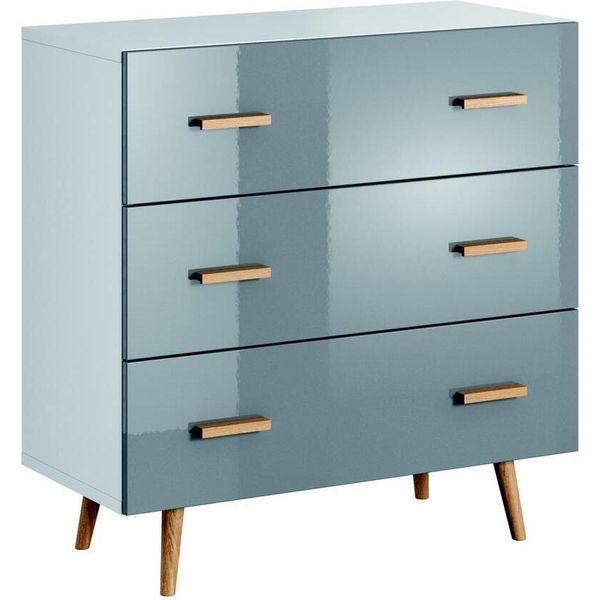 Cassettiera Di Design Armadio In Legno Armadio Alto Credenza Cassettiere Armadi Cassettiere-image