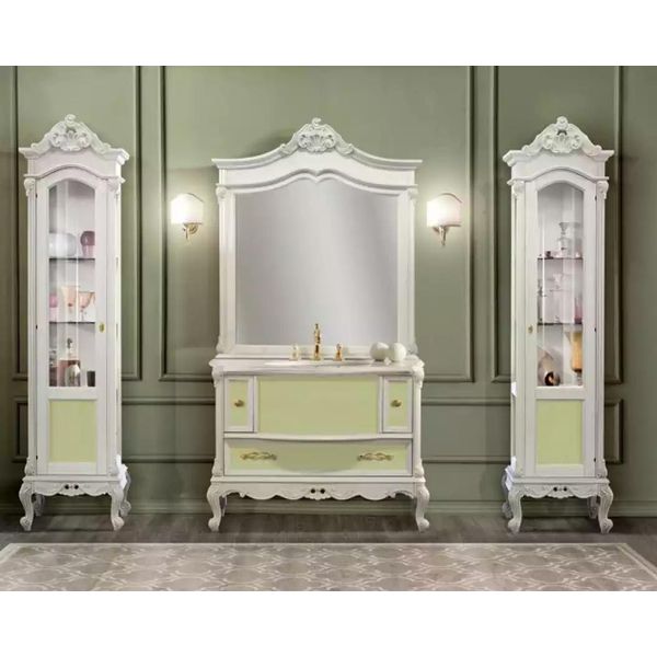 Mobili Da Bagno Di Design Set Di 4 Pezzi Set Di Tavolini Per Lavabo-image