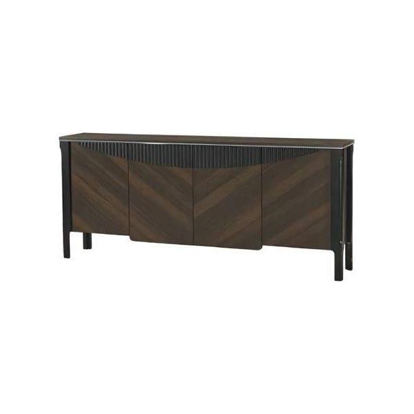 Armadio Da Ufficio Credenza Credenza Cassettiera Armadio Laterale Studio In Legno-image