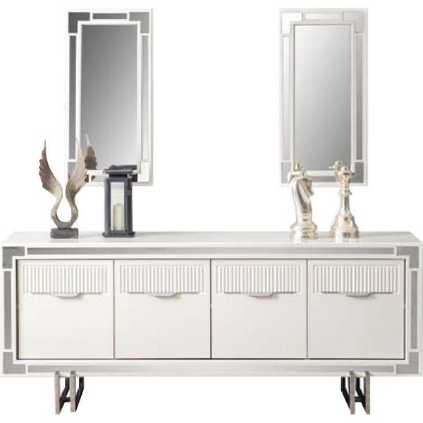 Credenza Credenza Bianca Cassettiera In Legno Credenza In Legno Sala Da Pranzo-image