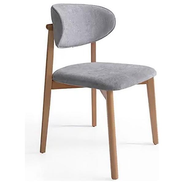 Sedia Da Pranzo Sala Da Pranzo Sedia Da Cucina Sedia Da Pranzo Sedia Imbottita Grigio-image