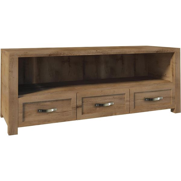 Cassettiera Rtv Design Credenza Tv Opaca Mobile Basso Nuova Tavola Parete Lusso Legno-image