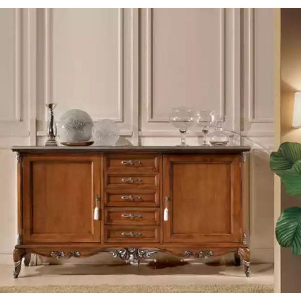 Credenza Credenza Credenza Credenza In Legno Massiccio Soggiorno Italia Mobile-image