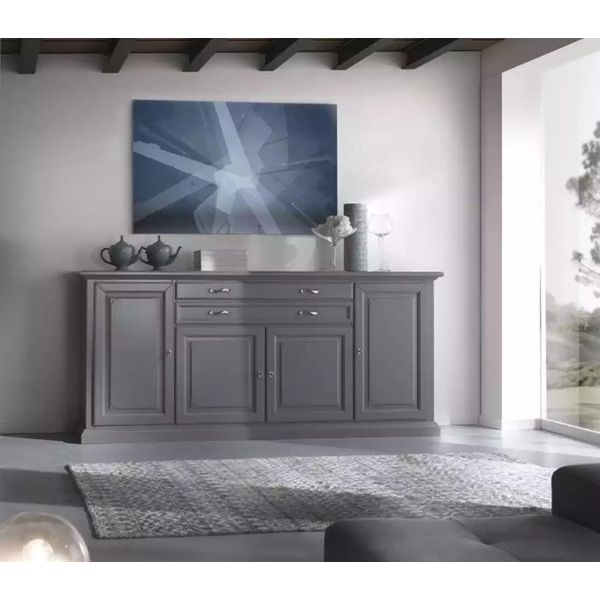 Cassettiera Cabinet Sideboard Classicе Mobile Da Soggiorno Di Lusso In Legno-image