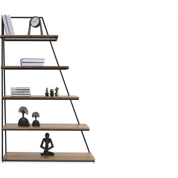 Libreria Di Design Per Il Soggiorno Armadietti Scaffali In Acciaio Inox Libreria-image