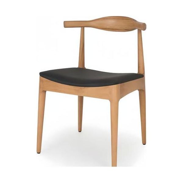 Poltrona Sedia Moderna Sedia Imbottita Design Tessile Marrone Sala Da Pranzo Lusso-image