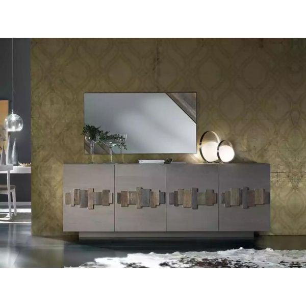 Lusso Credenza Cassettiera Cassettiere Legno Mobile Soggiorno Nuovo-image