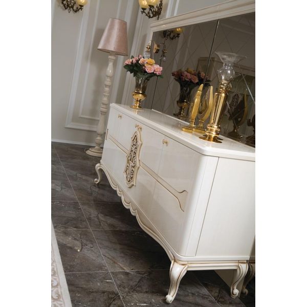 Lusso Credenza Xxl Credenza Cassettiera Credenze Armadio Cassettiere Bianco Credenza-image