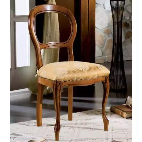 Sedia Di Design Sedia Da Pranzo Classica Sedia Imbottita Mobili Tessili-image