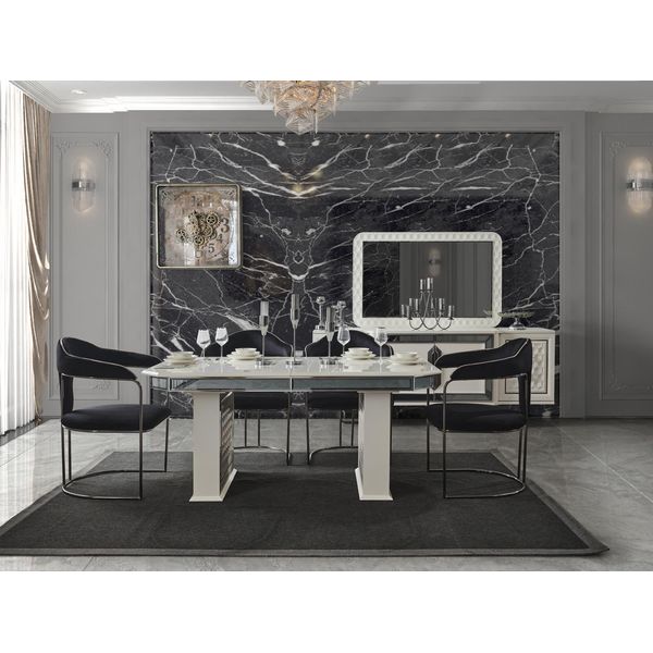 Set Completo Tavolo Da Pranzo 4X Sedie Set Sala Da Pranzo Gruppo Tavolo Legno Tavoli 5Pz-image