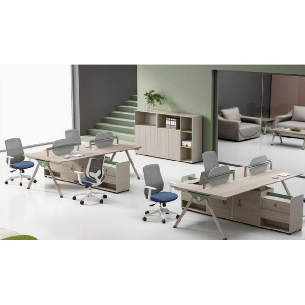 Studio In Legno Mobili Per Ufficio Scrivania Scrivania Per Computer Lusso Nuovo-image