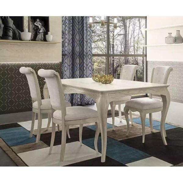 Tavolo Da Pranzo Tavolo Da Pranzo 4X Set Di Sedie Tavolo Da Pranzo Set Di Sedie 5Pz Mobili-image