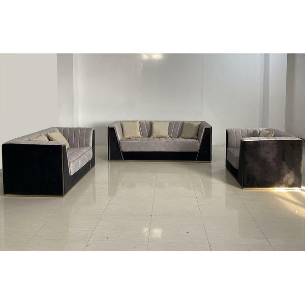 Divani Di Design Mobili Imbottiti Divani Moderni Di Lusso Eleganti Divano 3+2+1 Posti-image