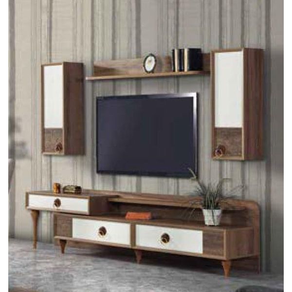 Rtv Lowboard Mobili Soggiorno Credenza Scaffale A Muro Mobile Tv Scaffale Lowboard Nuovo-image