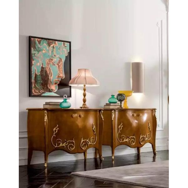 Credenza Armadio In Legno Cassettiera Armadi Mobili Arredo Italiano-image