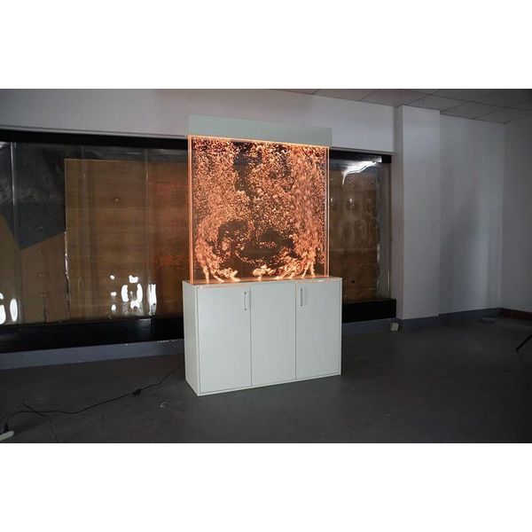 Parete D'acqua Colonna A Muro Con Base Parete Divisoria Vetrina Ragal Pareti D'acqua Led-image