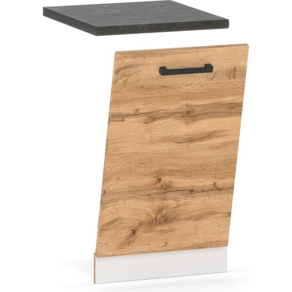 Frontale Per Lavastoviglie Da Incasso 45Cm Rovere Wotan-image