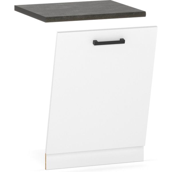 Frontale Per Lavastoviglie Da Incasso 60Cm Bianco Opaco-image