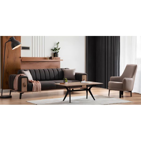 Set Di Divani Eleganti Divani Moderni Poltrone A Tre Posti Divani Mobili Di Lusso-image