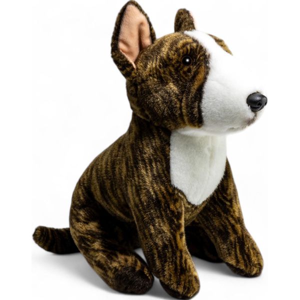 Carl Dick Pitbull Seduto Marrone Ca. 30Cm Peluche, Peluche, Peluche 3663-image